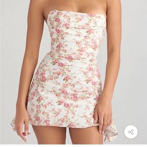 Rose dress floral dress